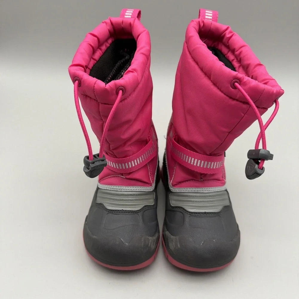 Keen Kid Snowboots Troll Pac Boots Girls Size 9 Insulated Waterproof Child